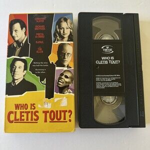 Who is Cletis Tout VHS Movie Tape 2002 Rupaul Christian Slater Tim Allen Sealed